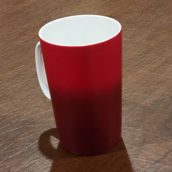 Starbucks 2015 Red Ombre Gradient Mermaid Ceramic Coffee Tea Mug Cup 16 oz - Picture 2 of 8